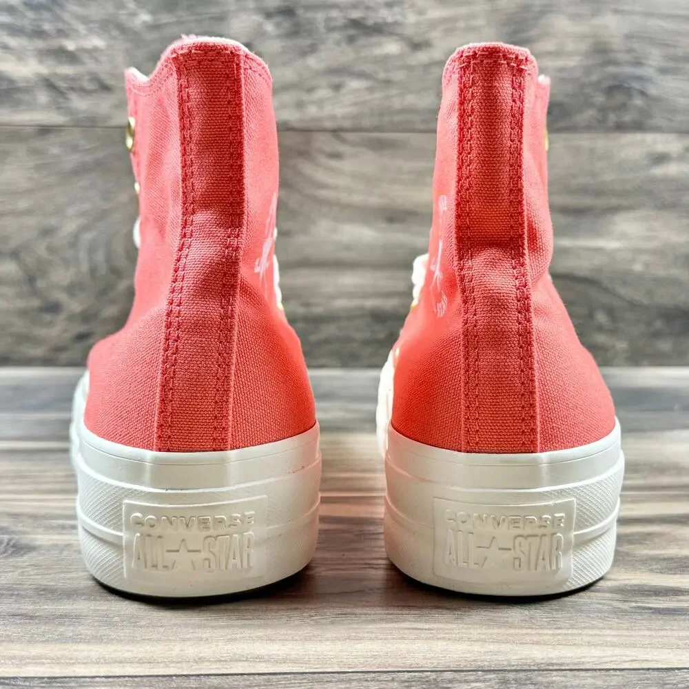 NIB Converse Chuck Taylor All Star Lift Platform Hi Sneaker Watermelon Slushy 7 - Picture 6 of 14
